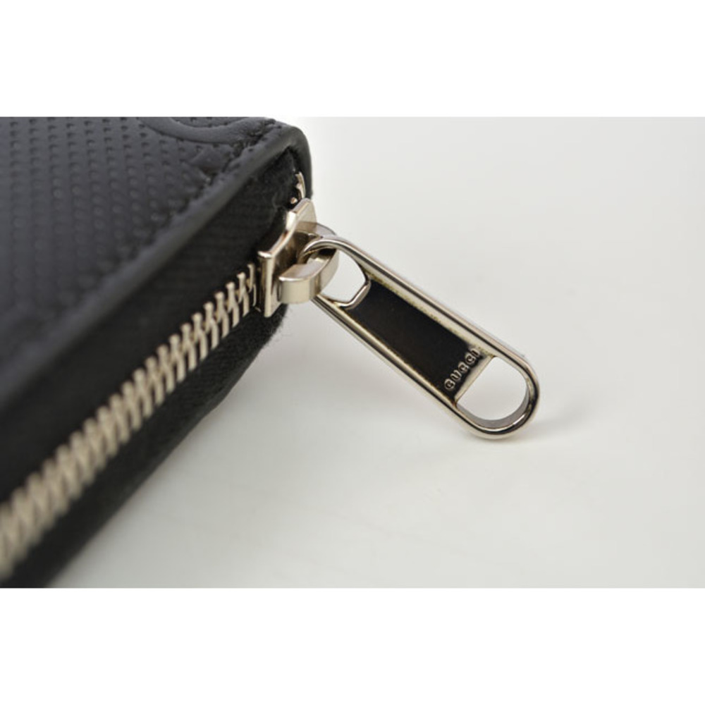 Gucci Wallet Interlocking Mini Wallet Leather Bla… - image 4